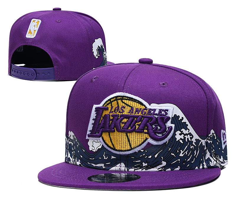 Los Angeles Lakers Stitched Snapback Hats 052